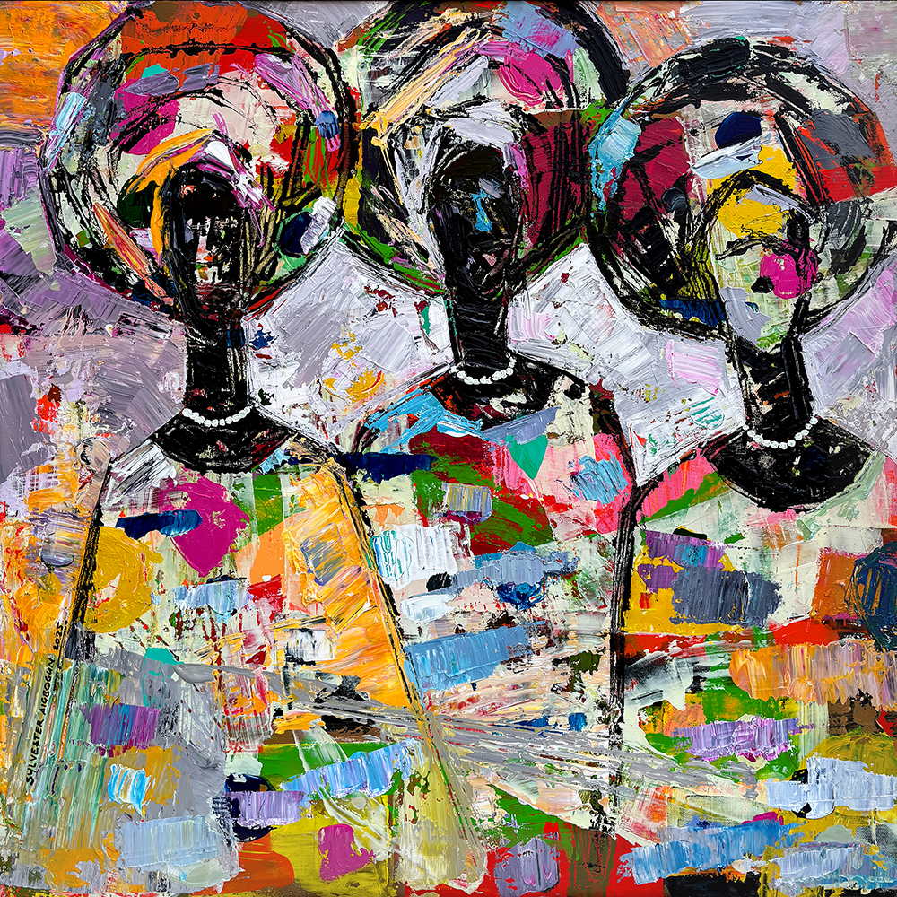 A Vibrant Life — figurative painting